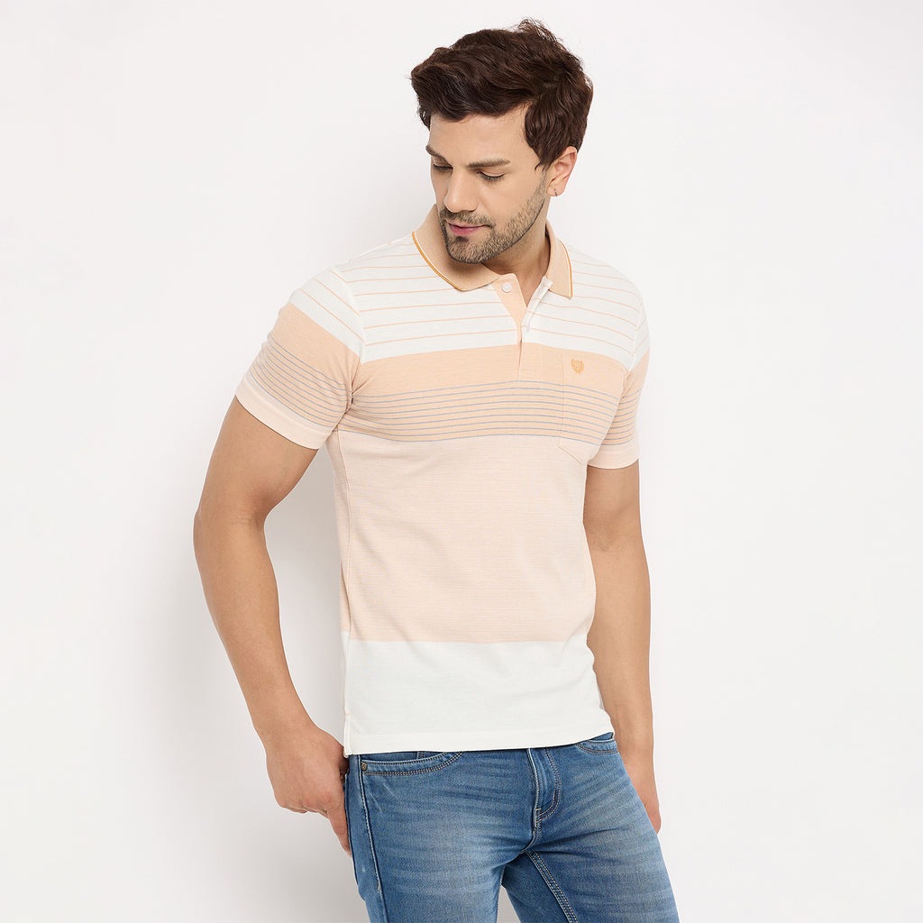 Duke Stardust Men Half Sleeve Cotton T-shirt (LF7256)