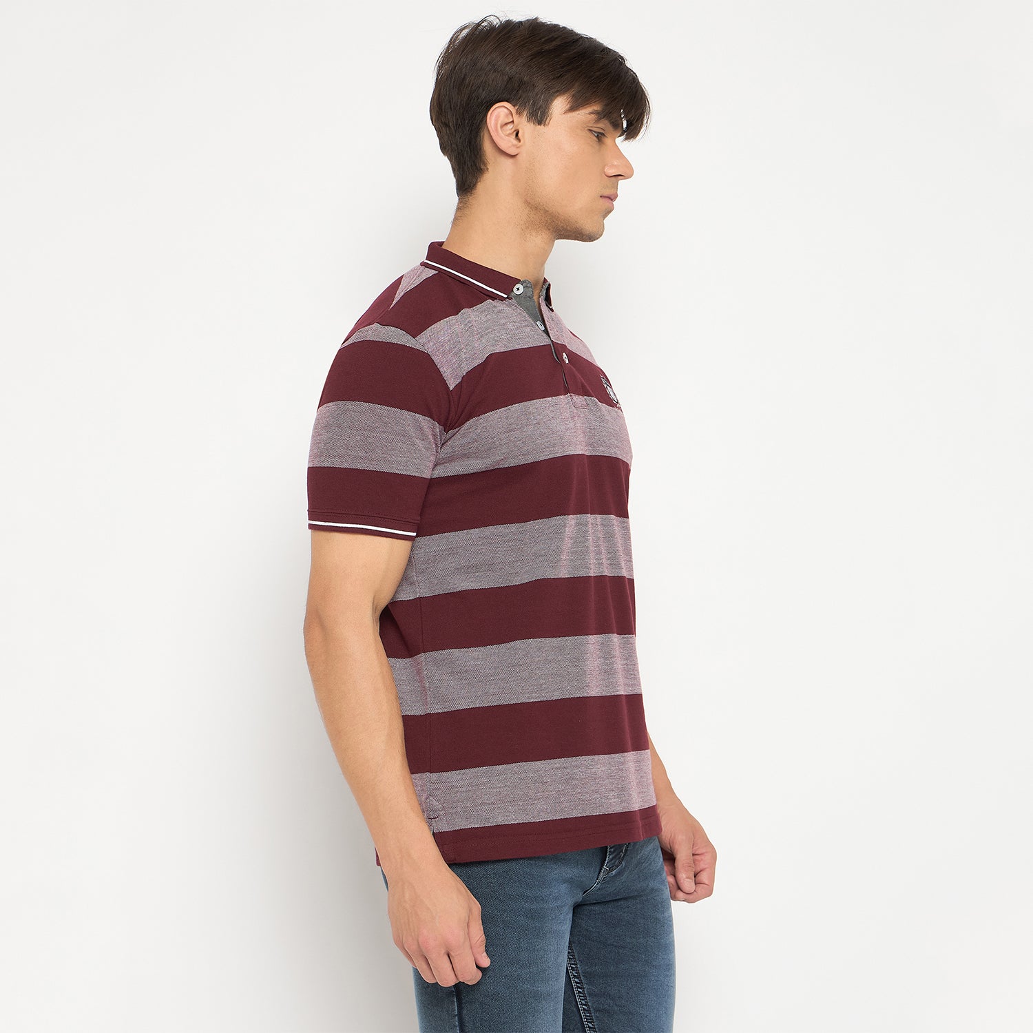 Duke Strardust Men Half Sleeve Cotton T-shirt (LF7065)