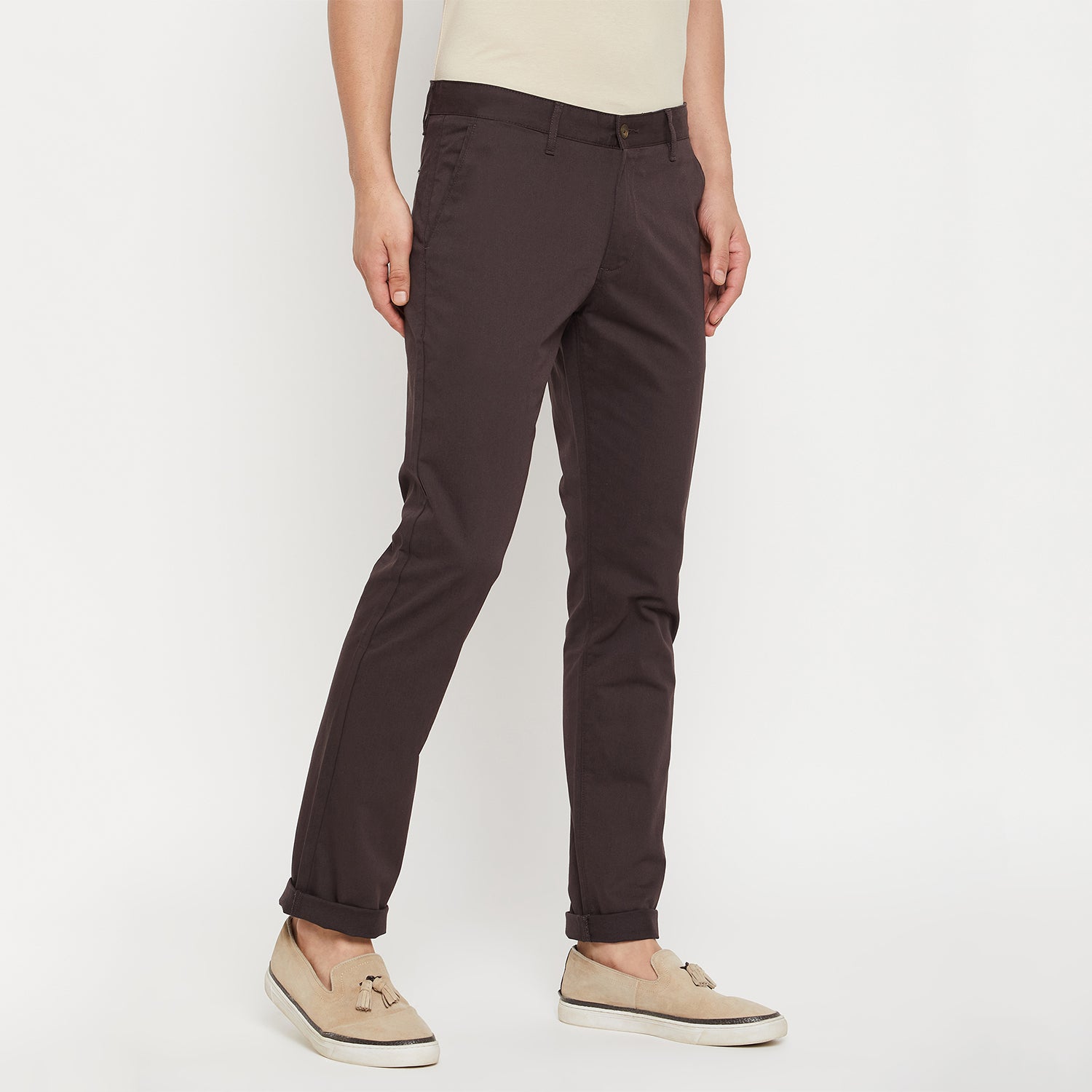 Duke Urban Men Slim Fit Cotton Trousers (SDT4566)