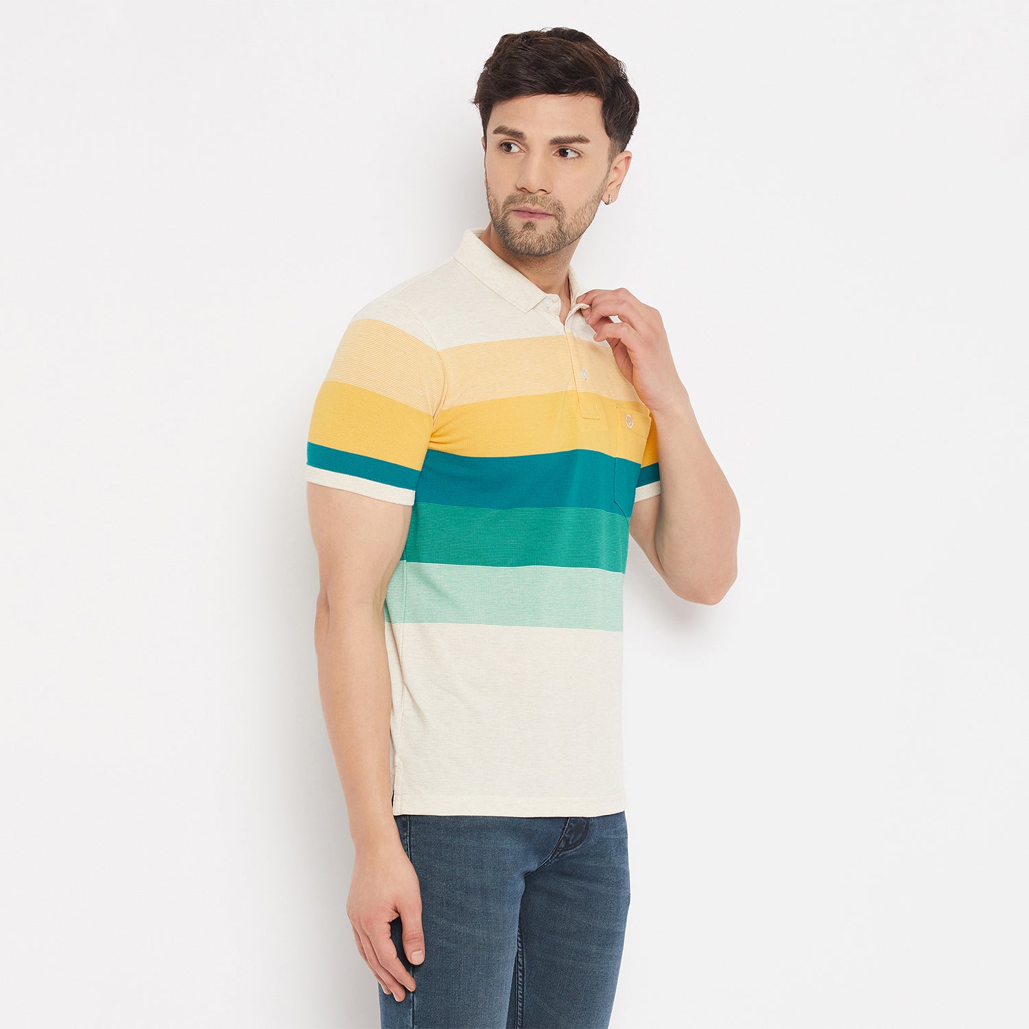 Duke Urban Men Half Sleeve Cotton T-shirt (LF7072)