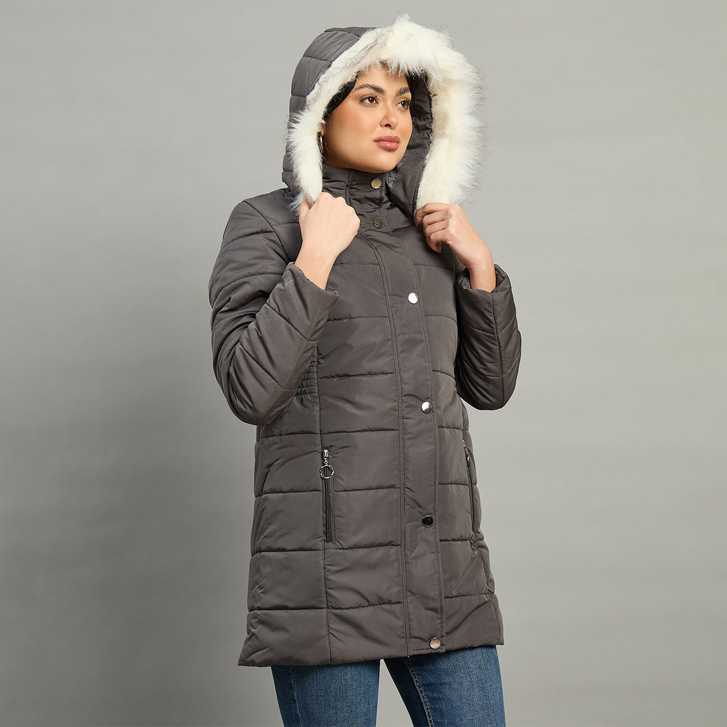 Duke Urban Women Short Style Full Sleeve Hooded Jacket (SDZ4180)