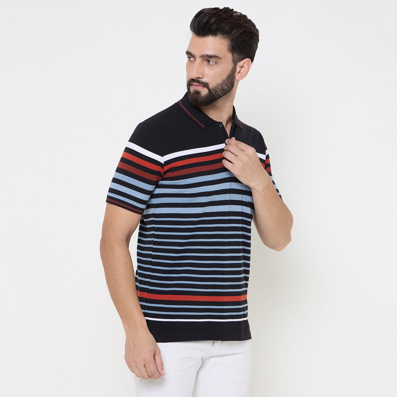Duke Urban Men Half Sleeve Cotton Tshirt (LF7182)