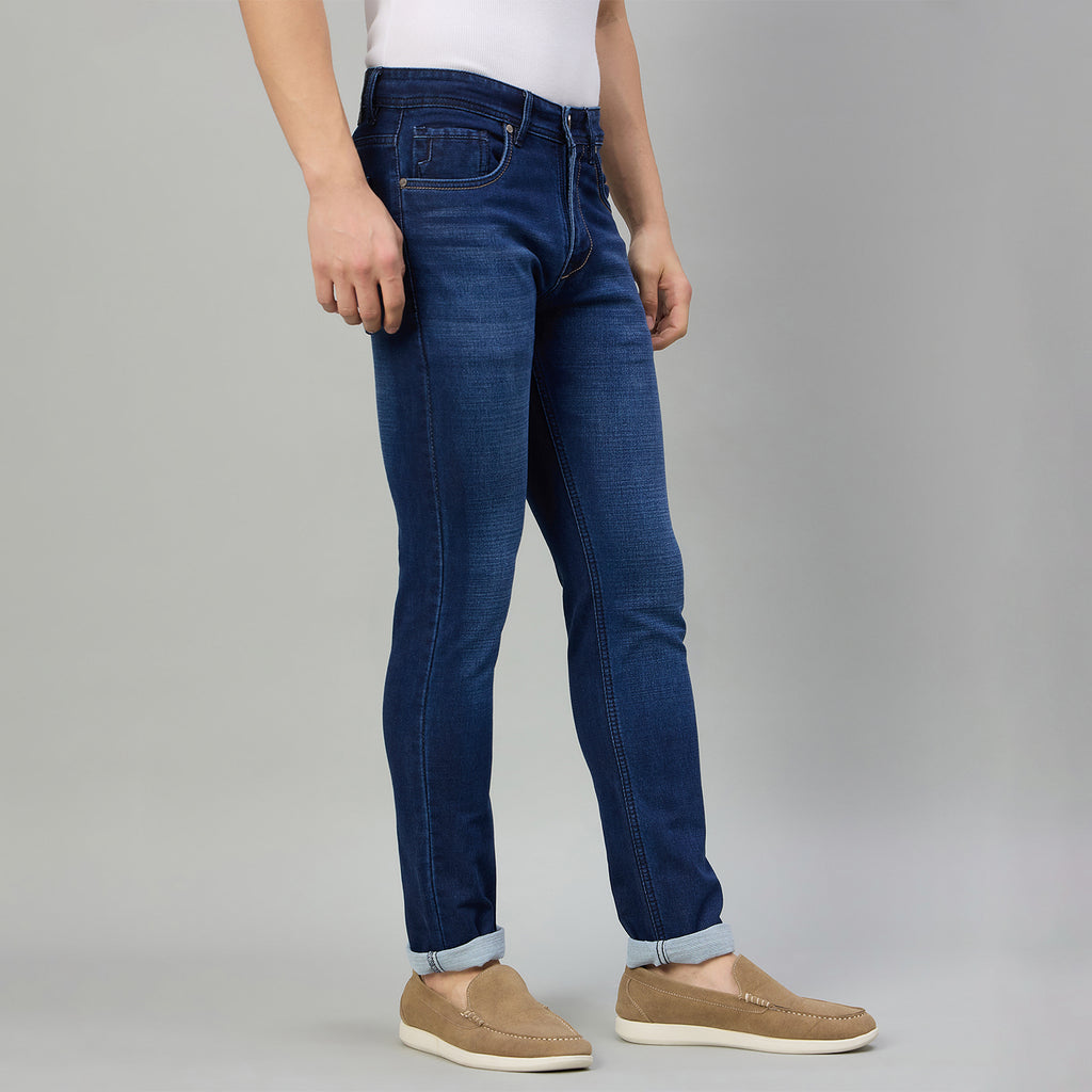 Duke Men Narrow Fit Stretchable Jeans (SDD9215N)