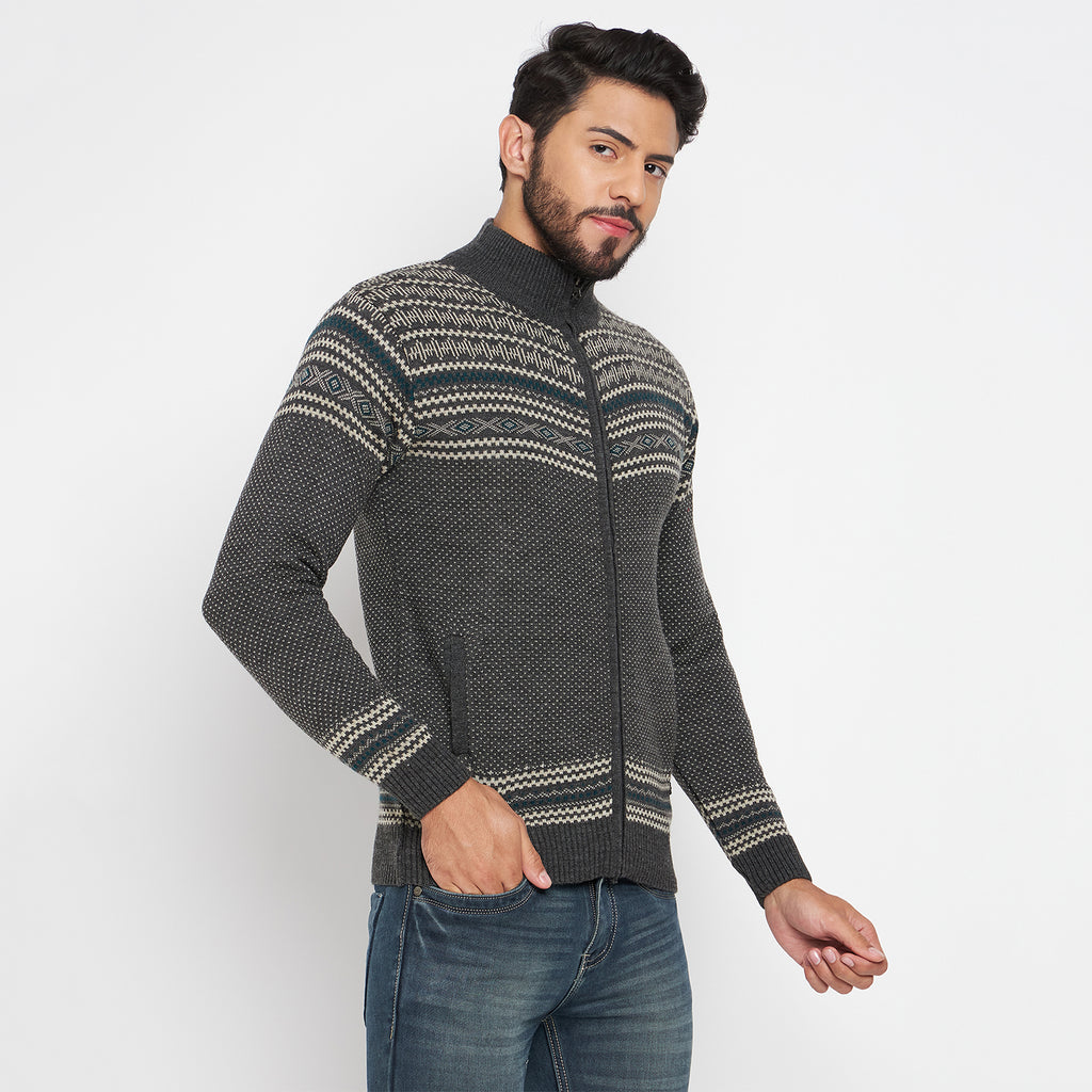 Duke Urban Men Full Sleeve High Neck Pullover (SDS2082)