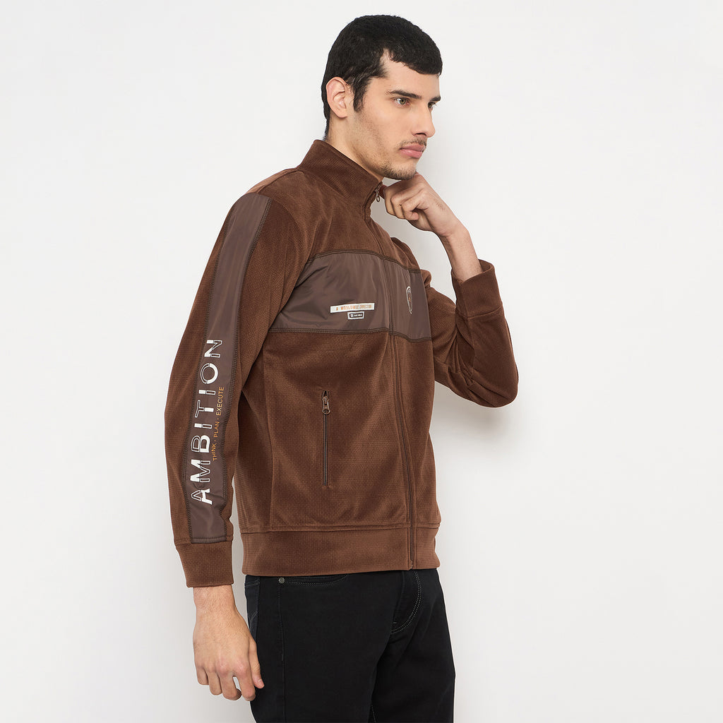 Duke Urban Men Full Sleeve Zipper Sweatshirt (LF6433)