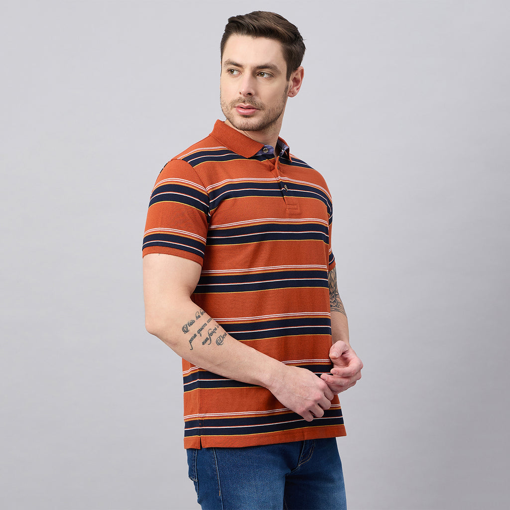 Duke Urban Men Half Sleeve Cotton Polo Tshirt (ON1426)