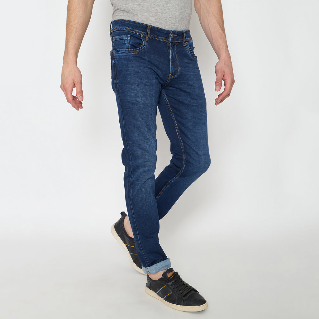 Duke Urban Men Narrow Bottom Stretchable Jeans (SDD5735N)