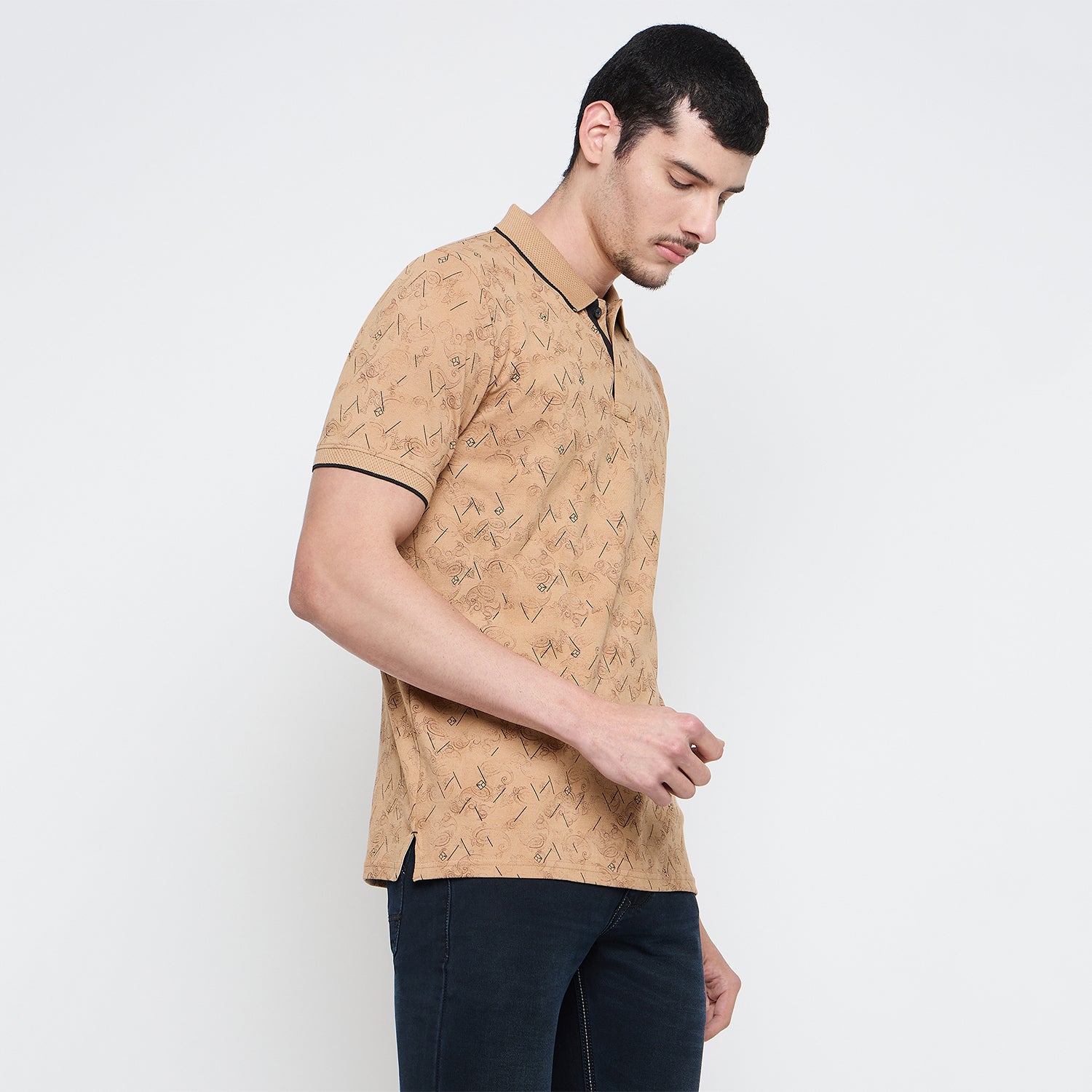 Duke Urban Men Half Sleeve Cotton Polo Tshirt (LF7407)