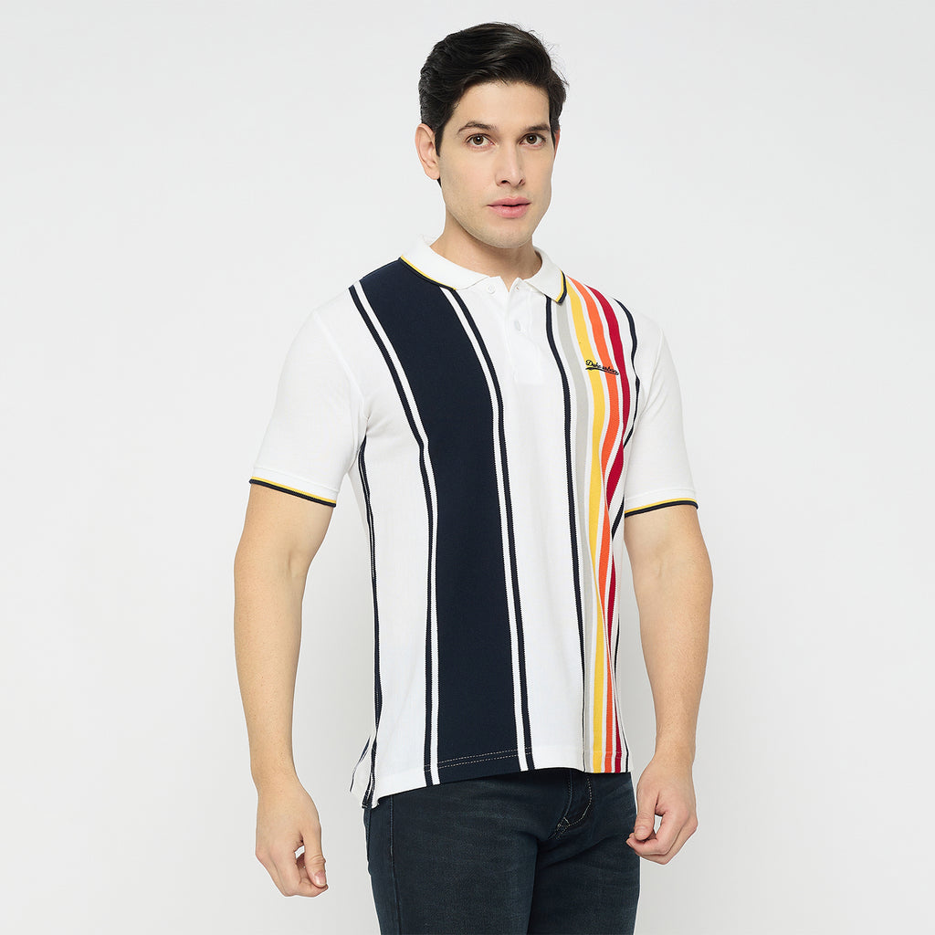 Duke Urban Men Half Sleeve Cotton Polo Tshirt (LF7477)