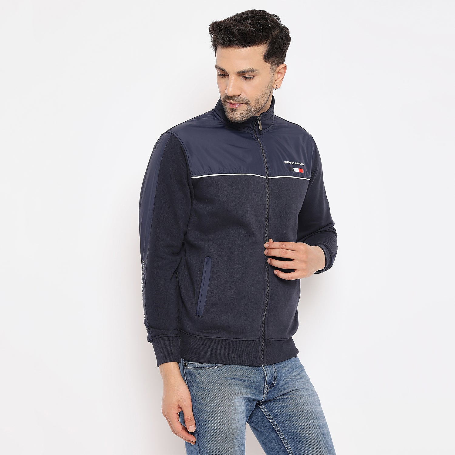 Duke Urban Men Zipper Sweatshirt (LF6259)