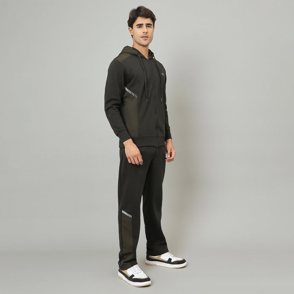 Duke Urban Men Hood Smartfit Full Zip Tracksuit (LF6035)