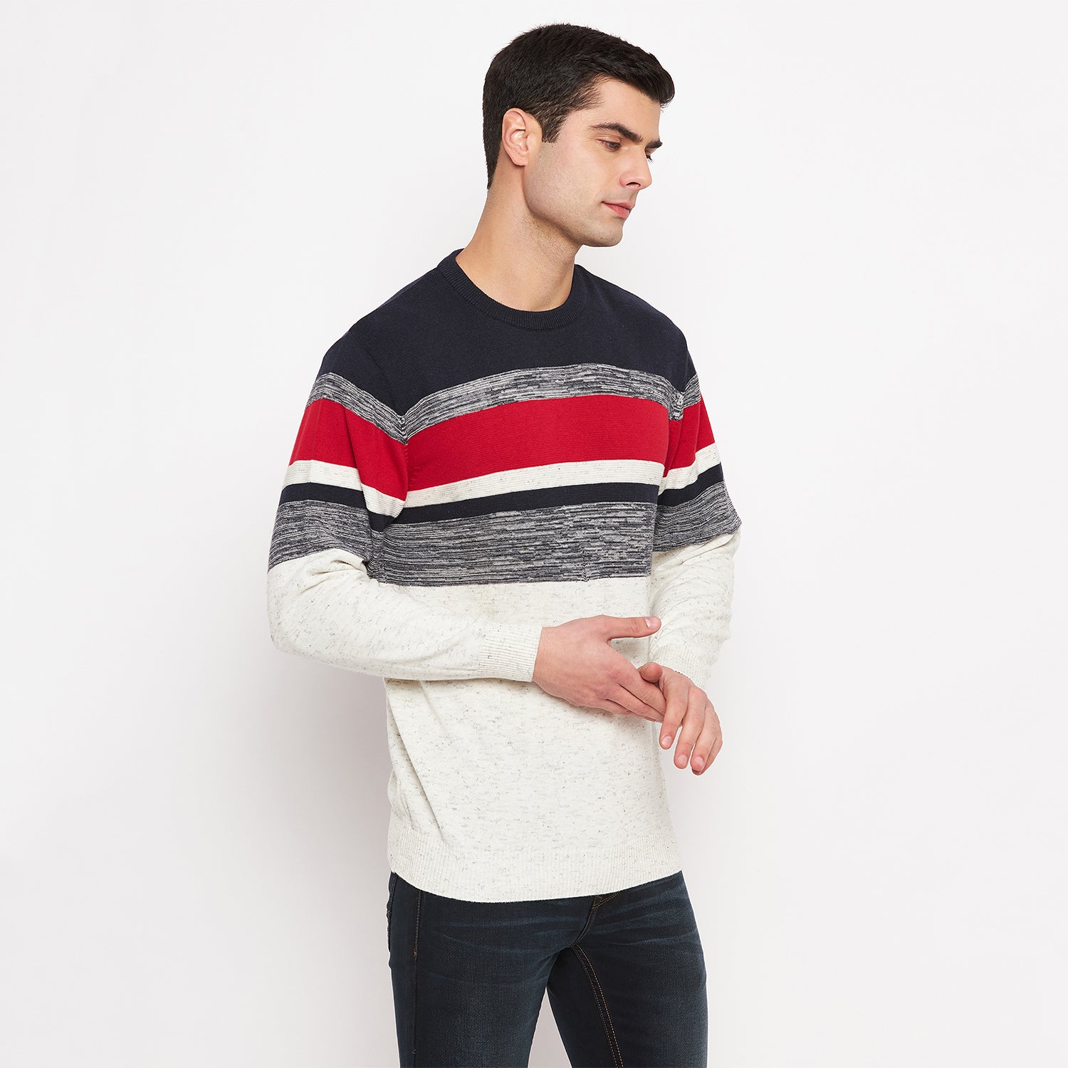 Duke Urban Men Full Sleeve Round Neck Pullover (SDS652)