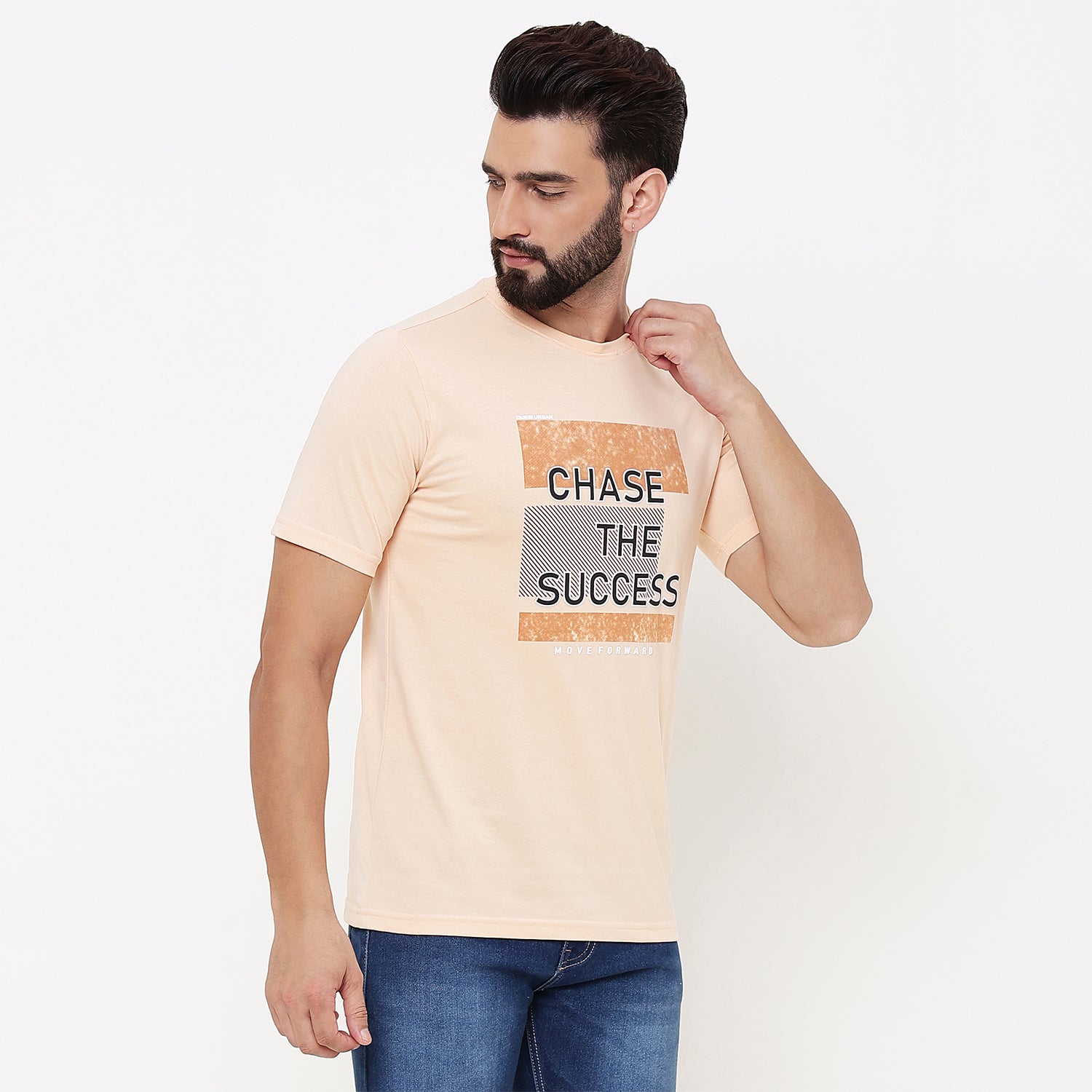 Duke Urban Men Half Sleeve Cotton Tshirt (LF7163)