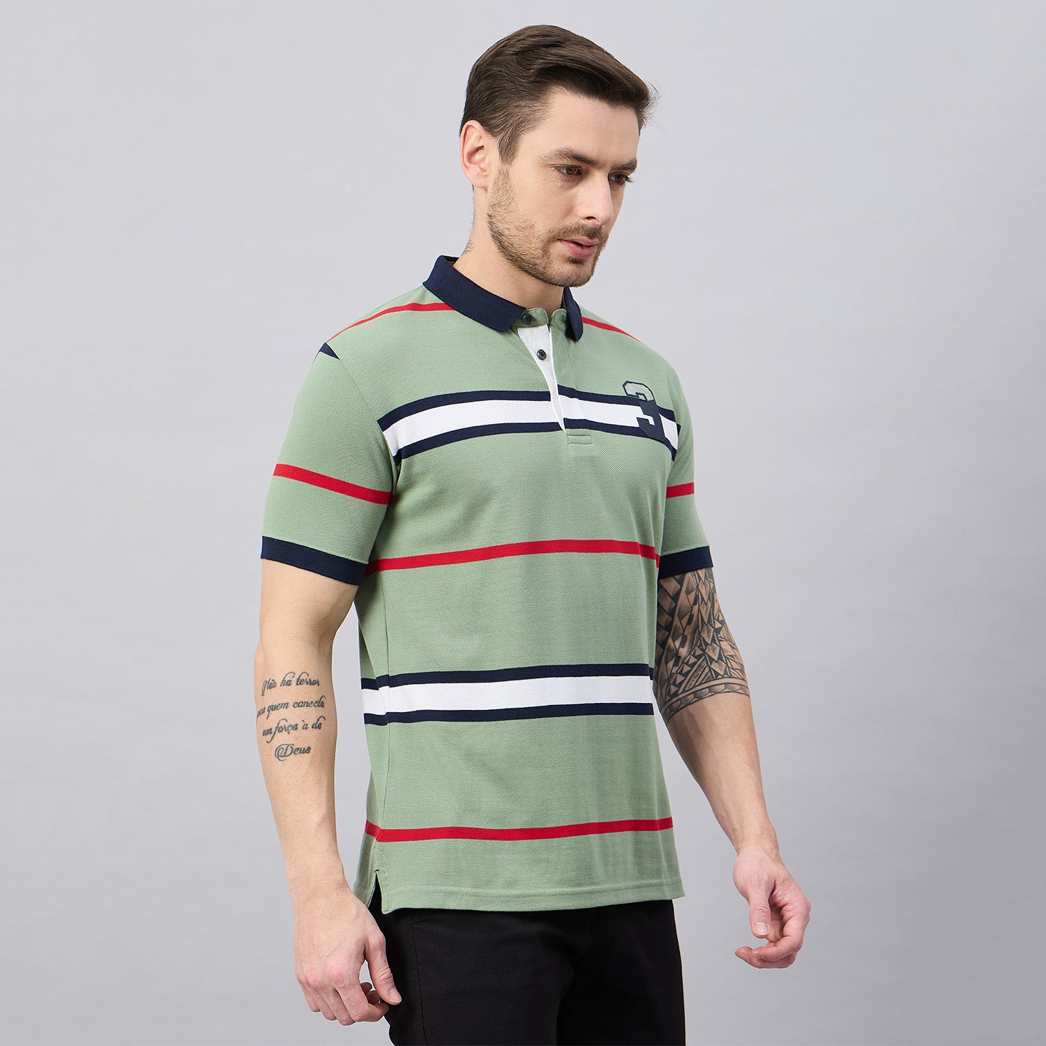 Duke Urban Men Half Sleeve Cotton Polo Tshirt (ON2092)