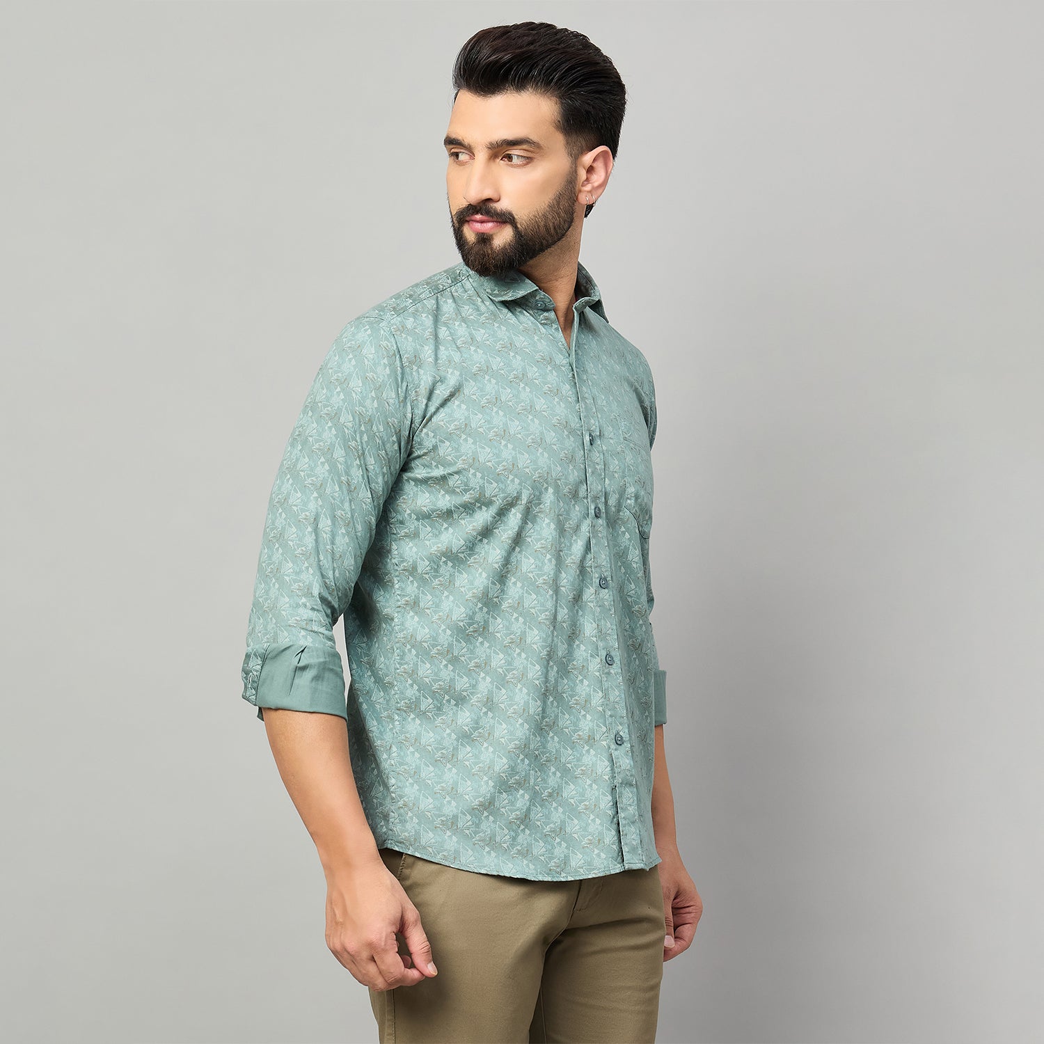 Duke Urban Men Full Sleeve Cotton Shirt (SDO8PRAX)