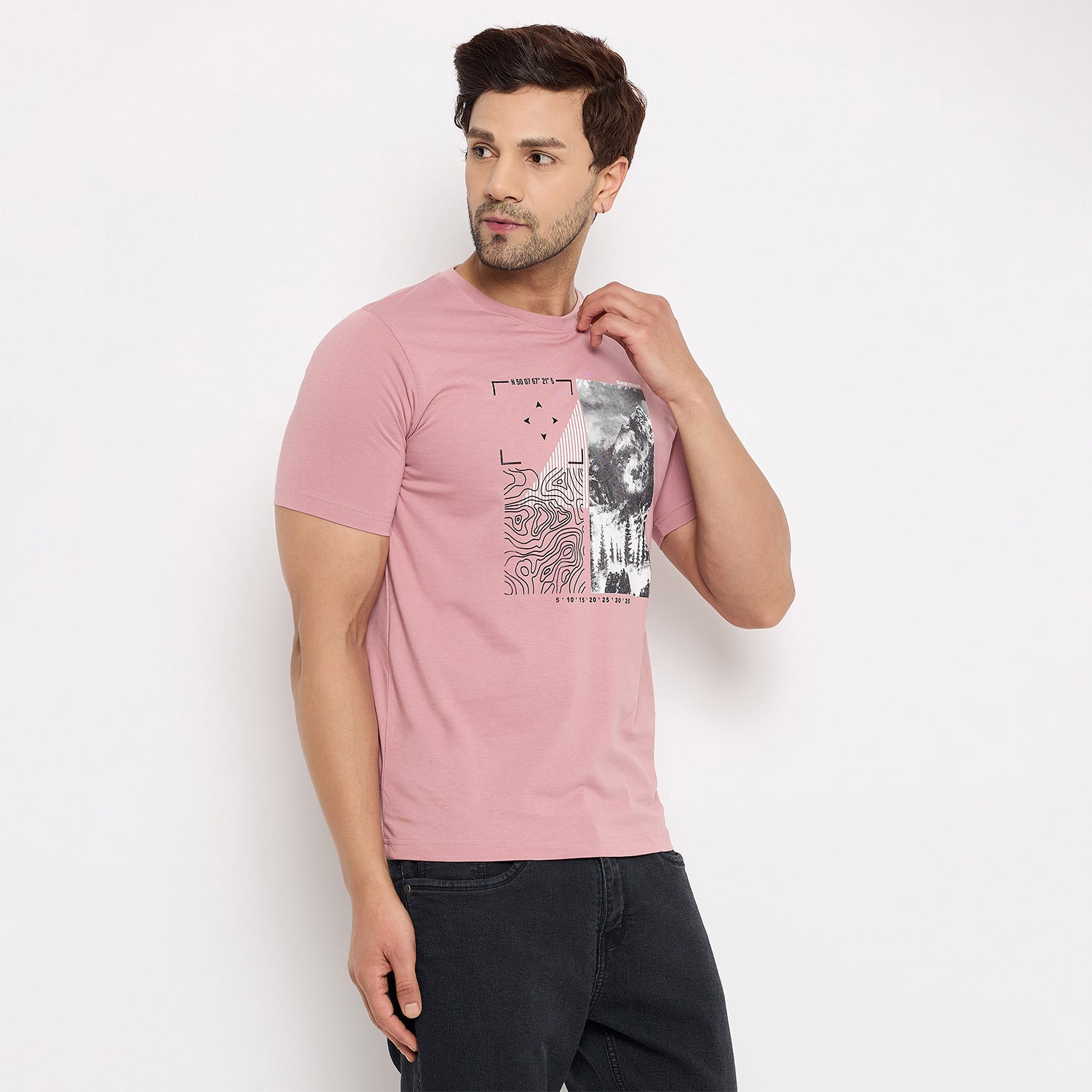 Duke Urban Men Half Sleeve Cotton T-shirt (ONLF288)