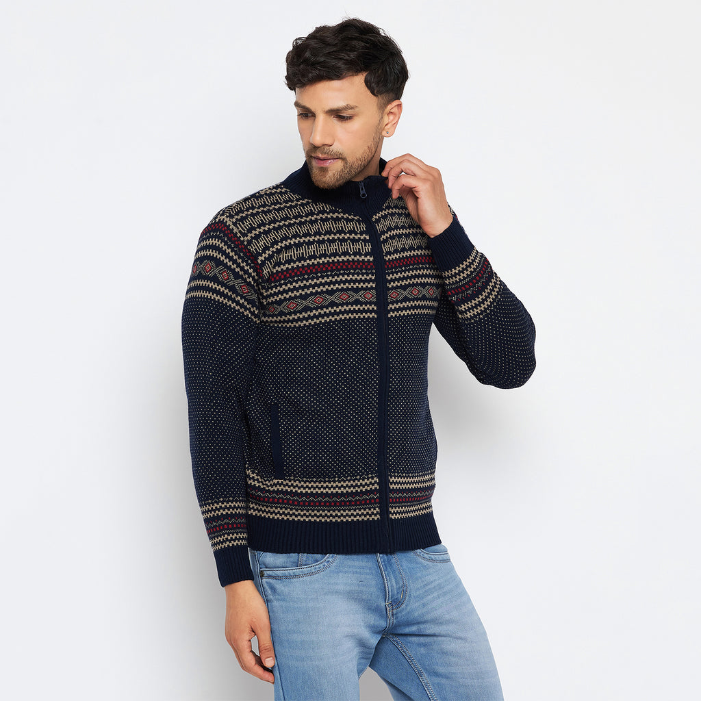 Duke Urban Men Full Sleeve High Neck Pullover (SDS2082)