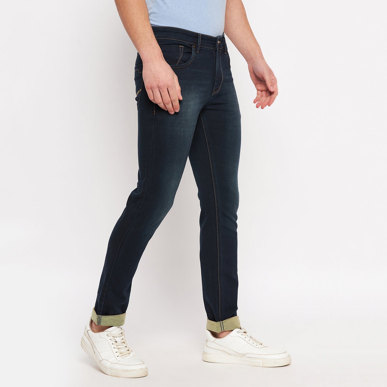 Duke Stardust Men Slim Fit Stretchable Jeans (SDD5505)