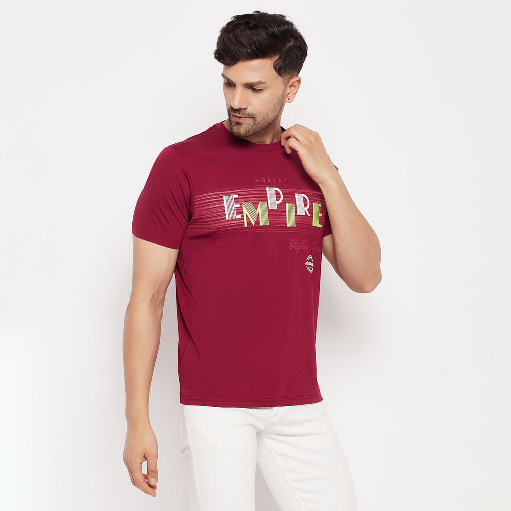 Duke Stardust Men Round Neck Half Sleeve Cotton T-shirt (LF5868)