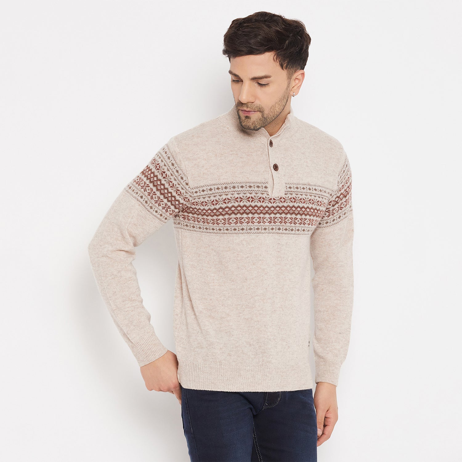 Duke Urban Men Full Sleeve Pullover (SDS2180)
