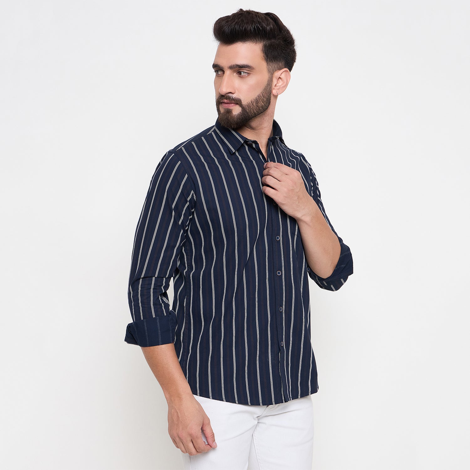 Duke Stardust Men Full Sleeve Cotton Shirt (SDO7STD)