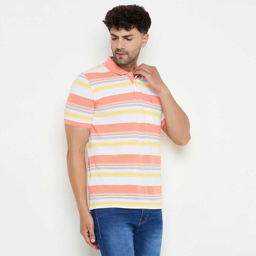Duke Stardust Men Half Sleeve Cotton Tshirt (LF7274)