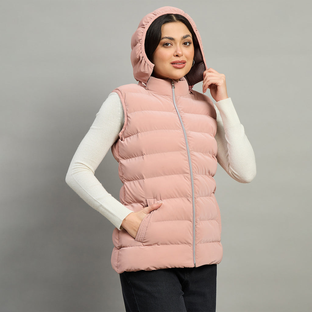 Duke Urban Women Sleeveless Hooded Jacket (SDZ4160)