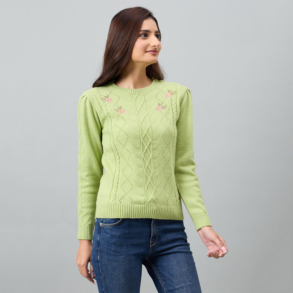 Duke Urban Women Full Sleeve RoundNeck Pullover (SDS1405)