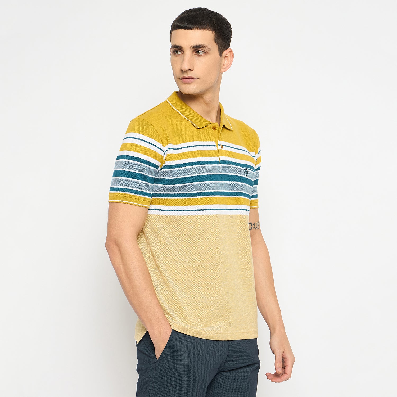 Duke Urban Men Half Sleeve Cotton Tshirt (LF7193)