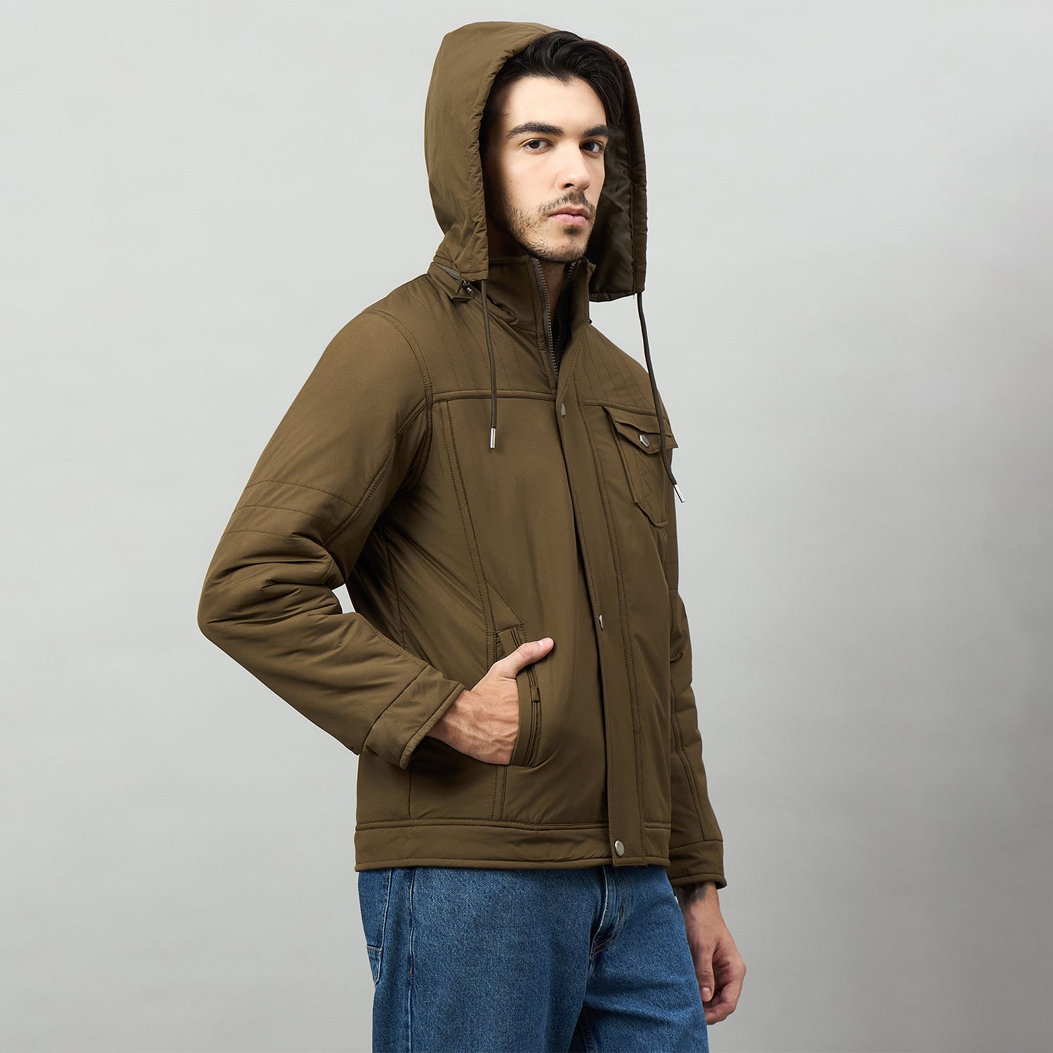 Duke Urban Men Short Style Full Sleeve Jacket (SDZ3015N)