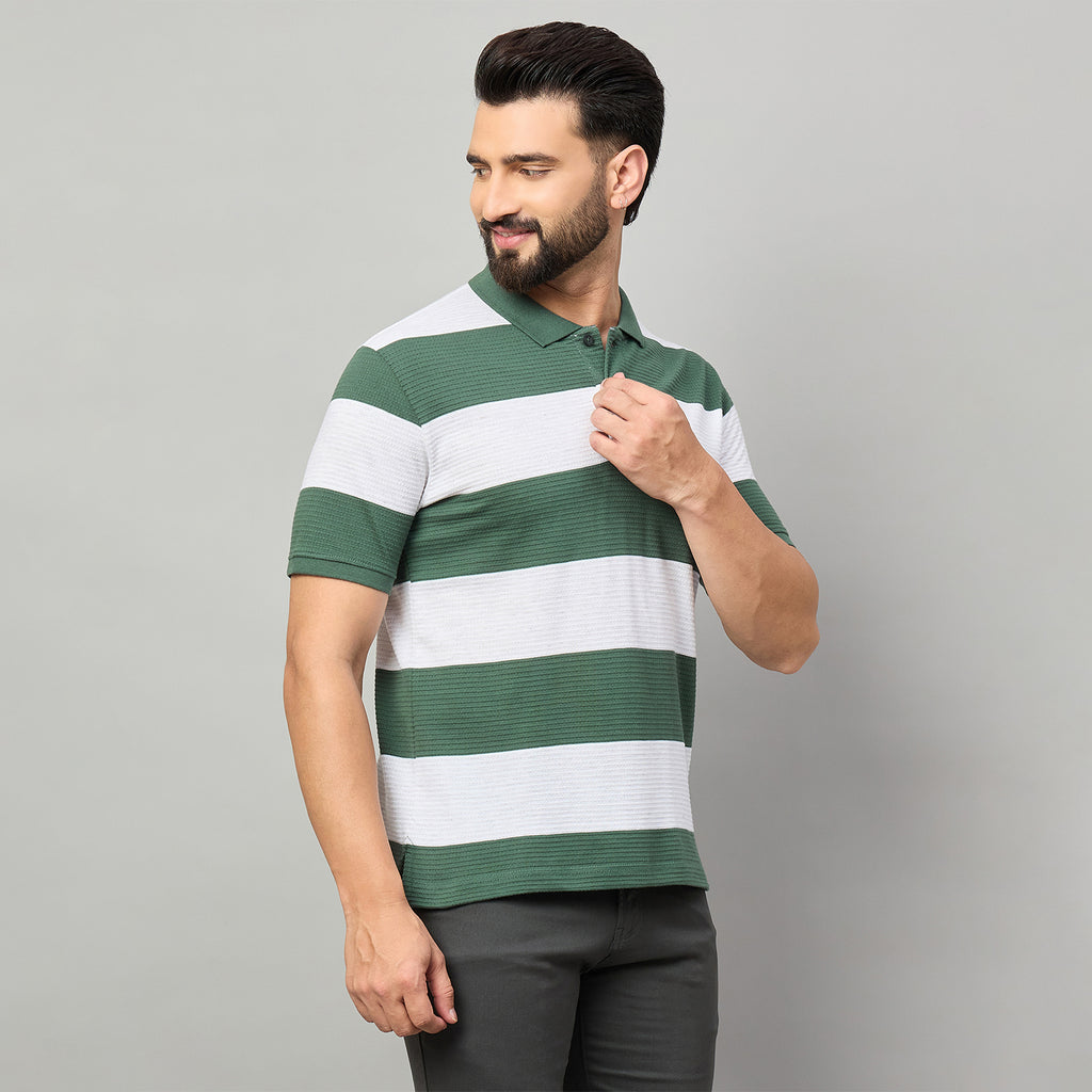 Duke Urban Men Half Sleeve Polo Cotton Tshirt (LF7648)