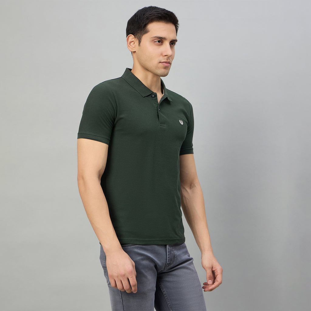 Duke Men Half Sleeve Cotton Smart Fit Casual T-shirt (MSD71)