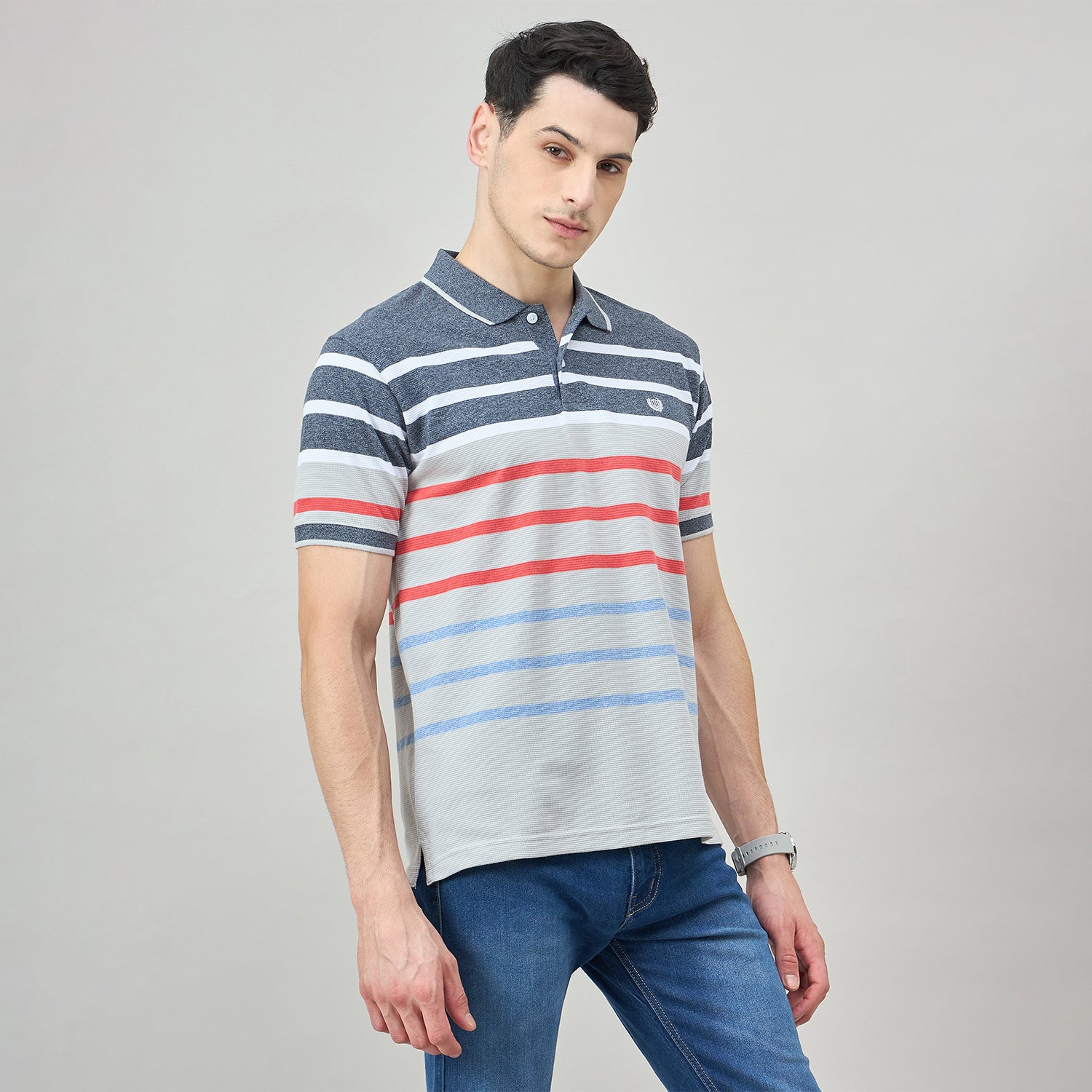 Duke Urban Men Half Sleeve Cotton Tshirt (LF7677)