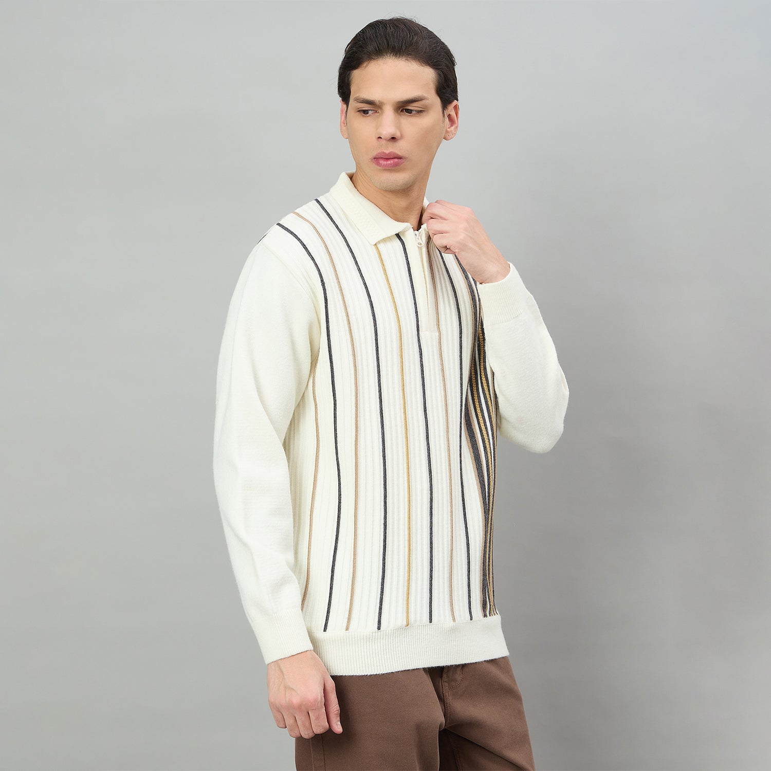 Duke Urban Men Full Sleeve Slim Fit Sweater (SDS2341)