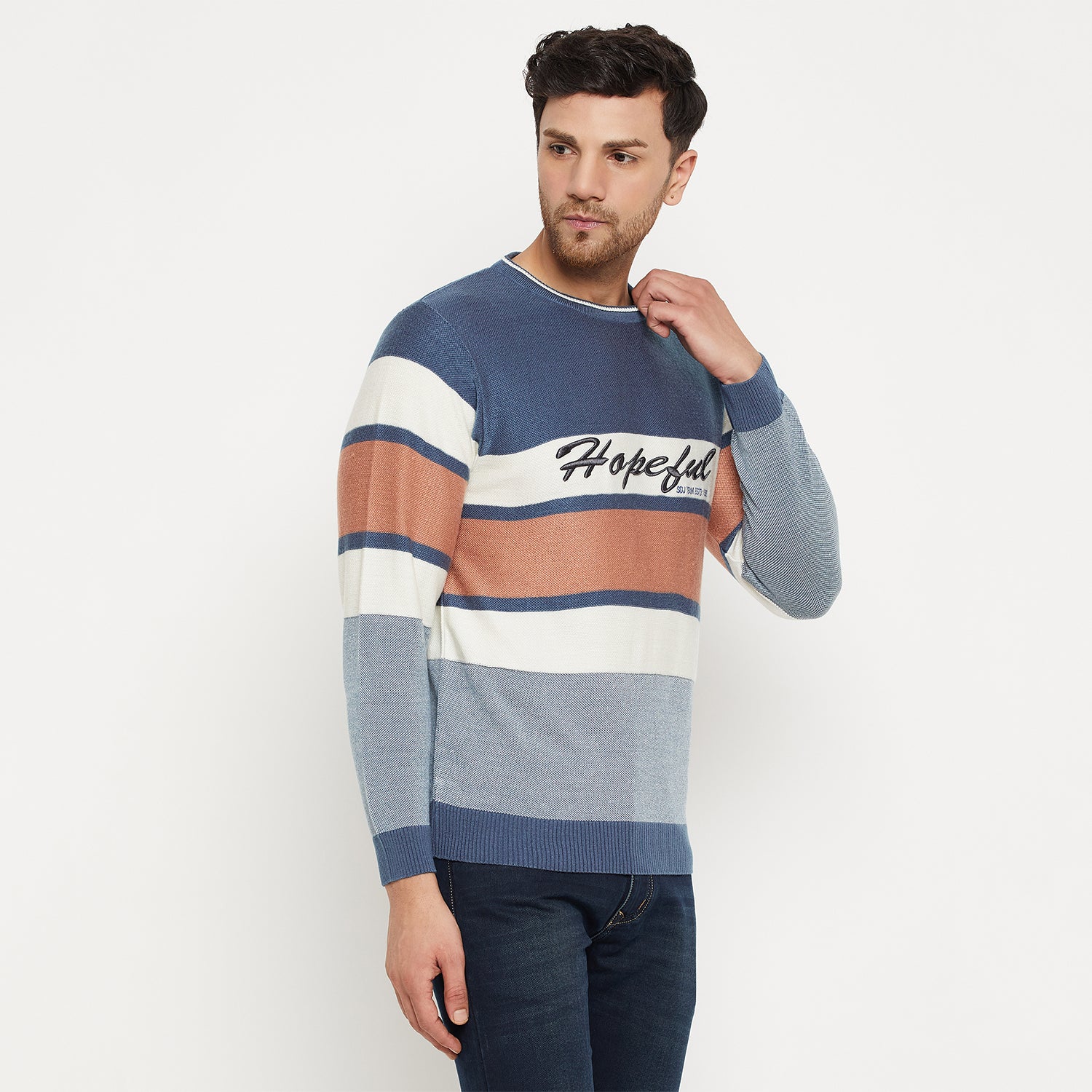 Duke Urban Men Full Sleeve Round Neck Pullover (SDS2092R)