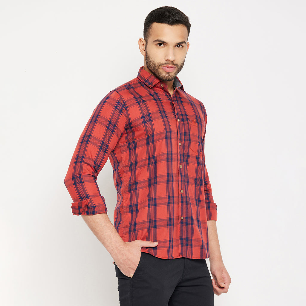 Duke Stardust Men Full Sleeve Cotton Shirt (SD8CKTFQ)