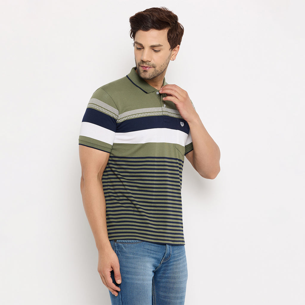 Duke Stardust Men Half Sleeve Cotton T-shirt (LF7212)