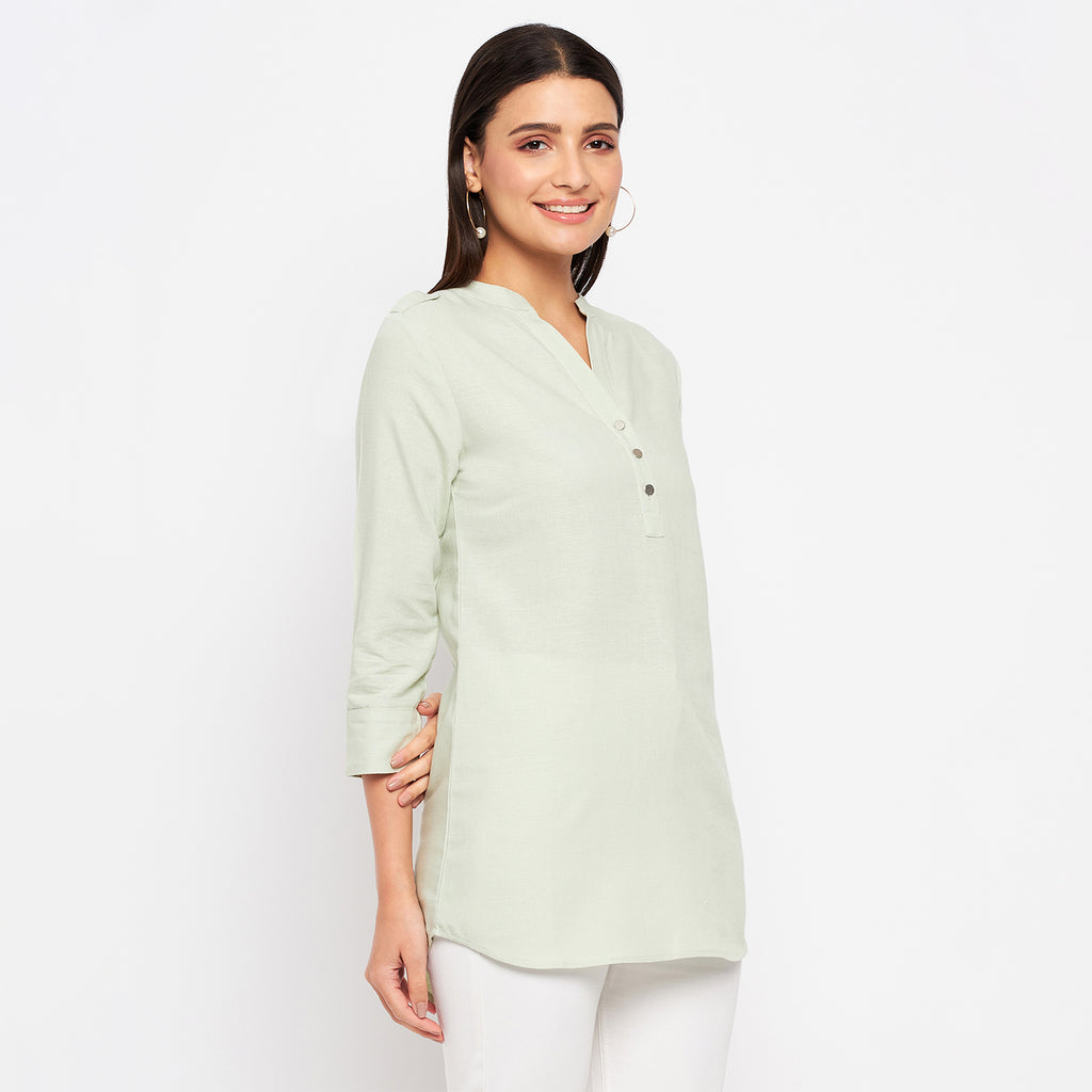 Duke Urban Women 3/4 Sleeve Solid Tunic (SDX4110)
