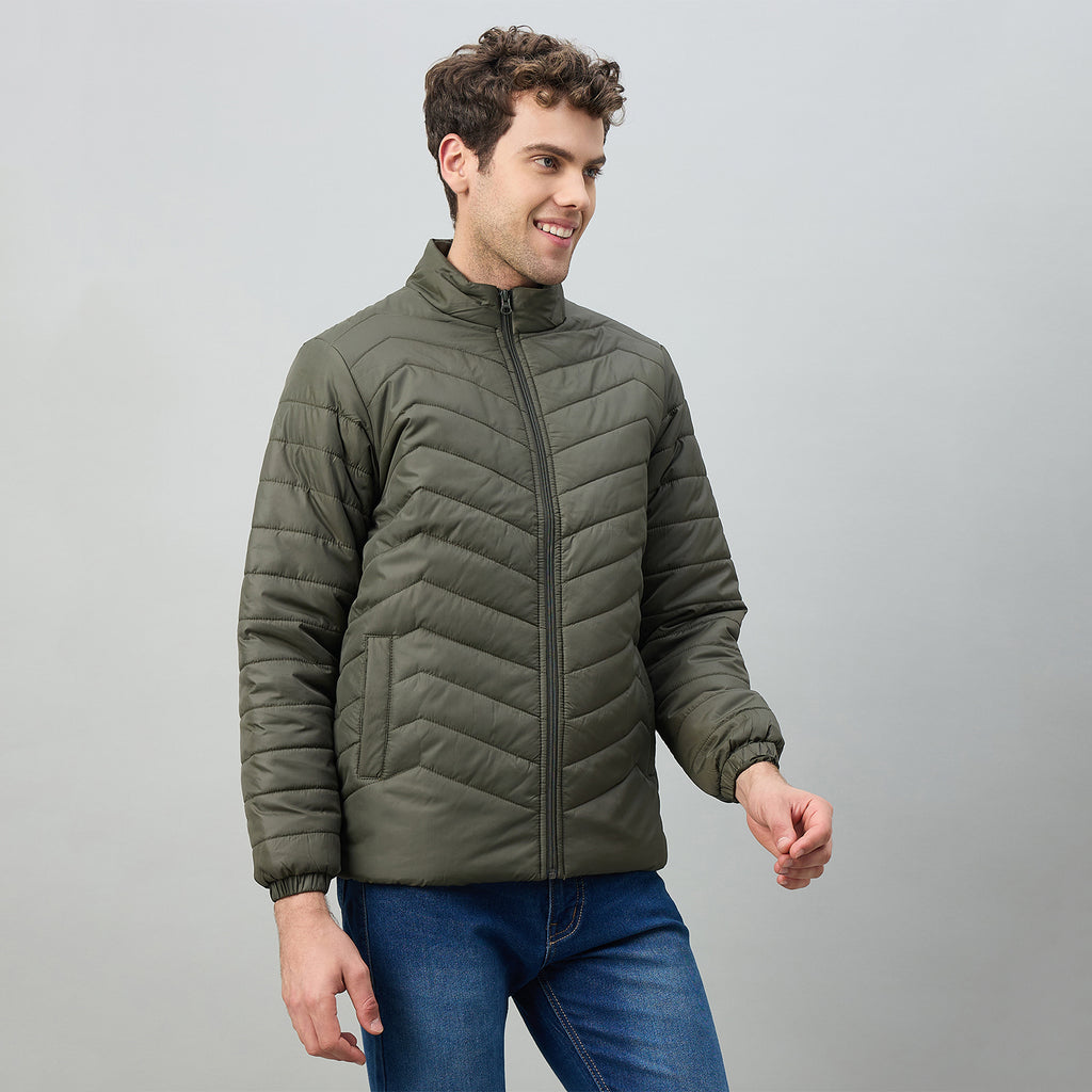 Duke Urban Men Full Sleeve Regular Puffer Jacket (OSDZ9494)