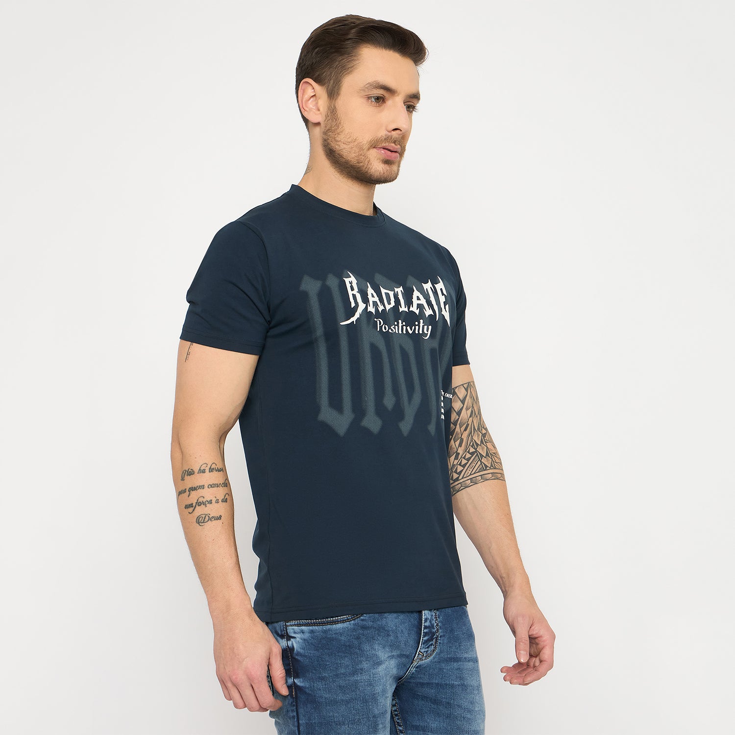 Duke Urban Men Half Sleeve Cotton Tshirt (LF7433)