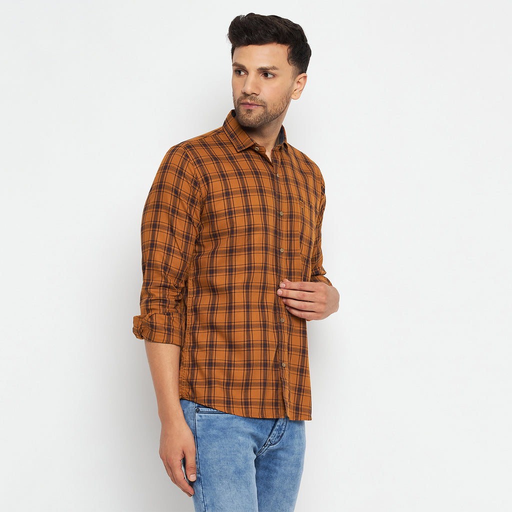 Duke Stardust Men Full Sleeve Cotton Shirts (SD8CKTDQ)