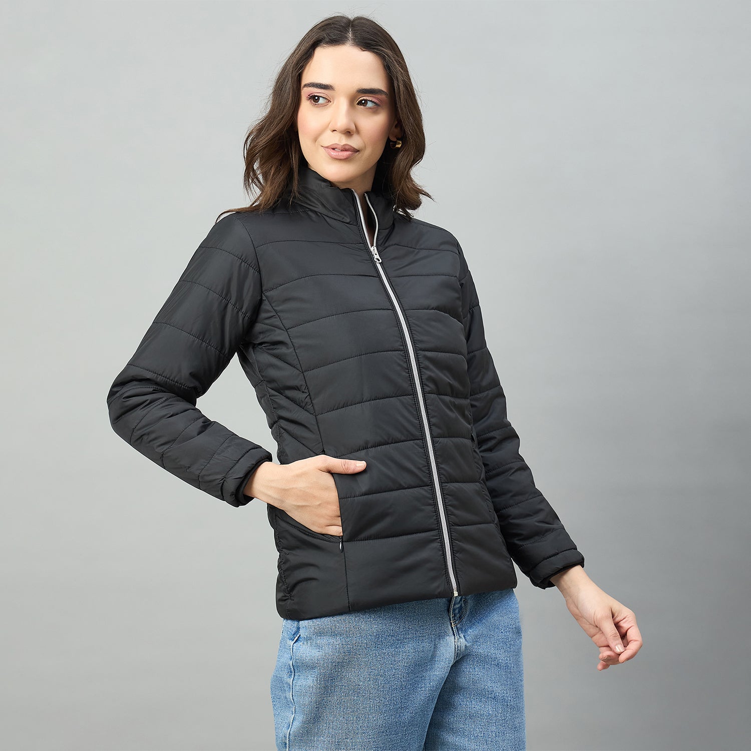 Duke Urban Women Short Style Full Sleeve Jacket (OSDZ1717)