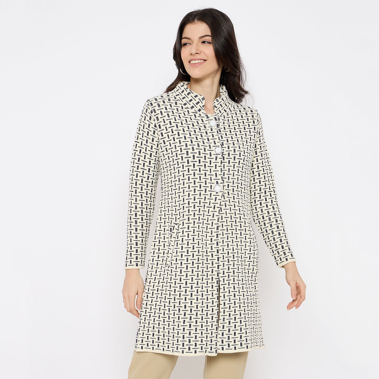 Duke Urban Women Full Sleeve Long Sweater (SDS1277)