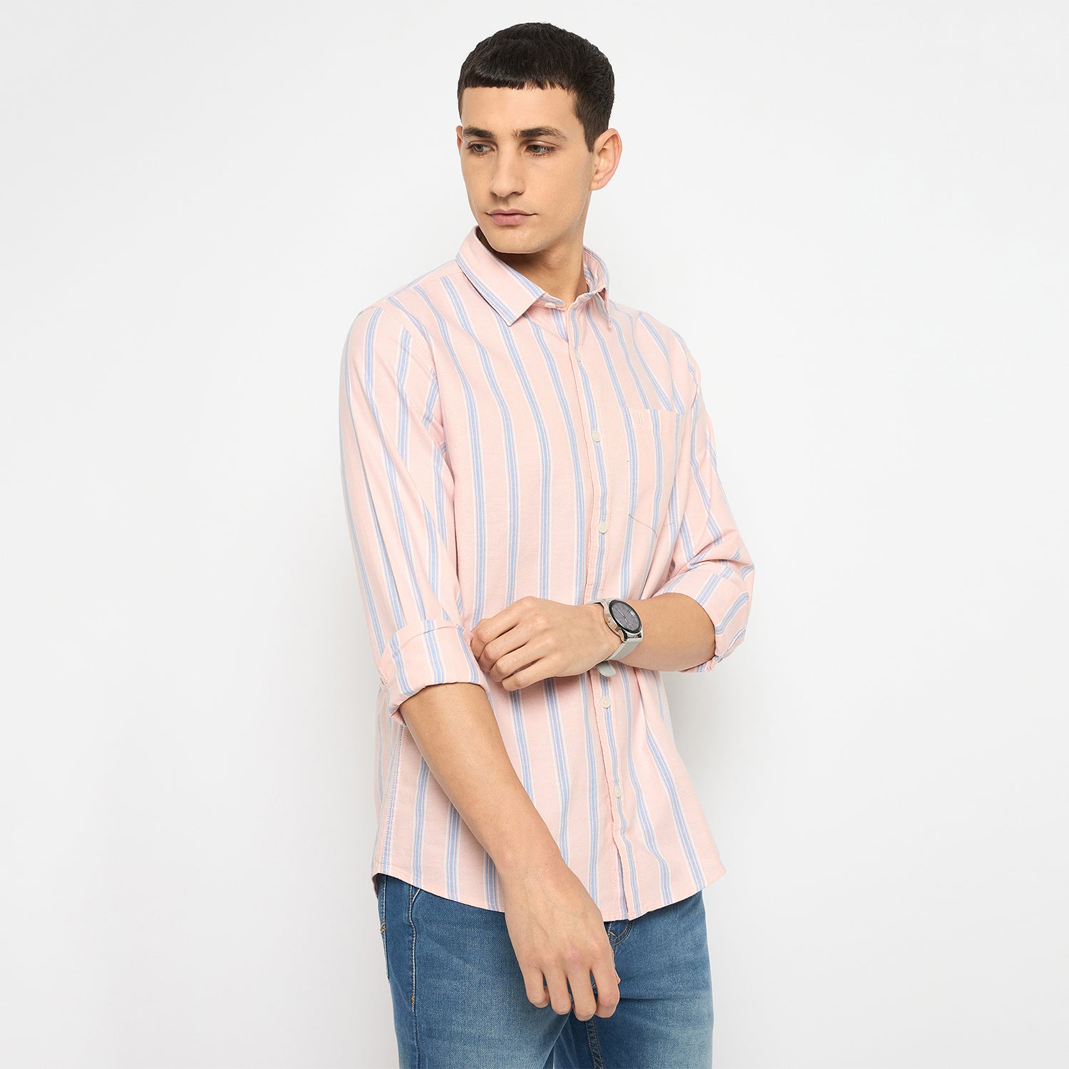 Duke Urban Men Full Sleeve Cotton Shirt (SDO7STO)