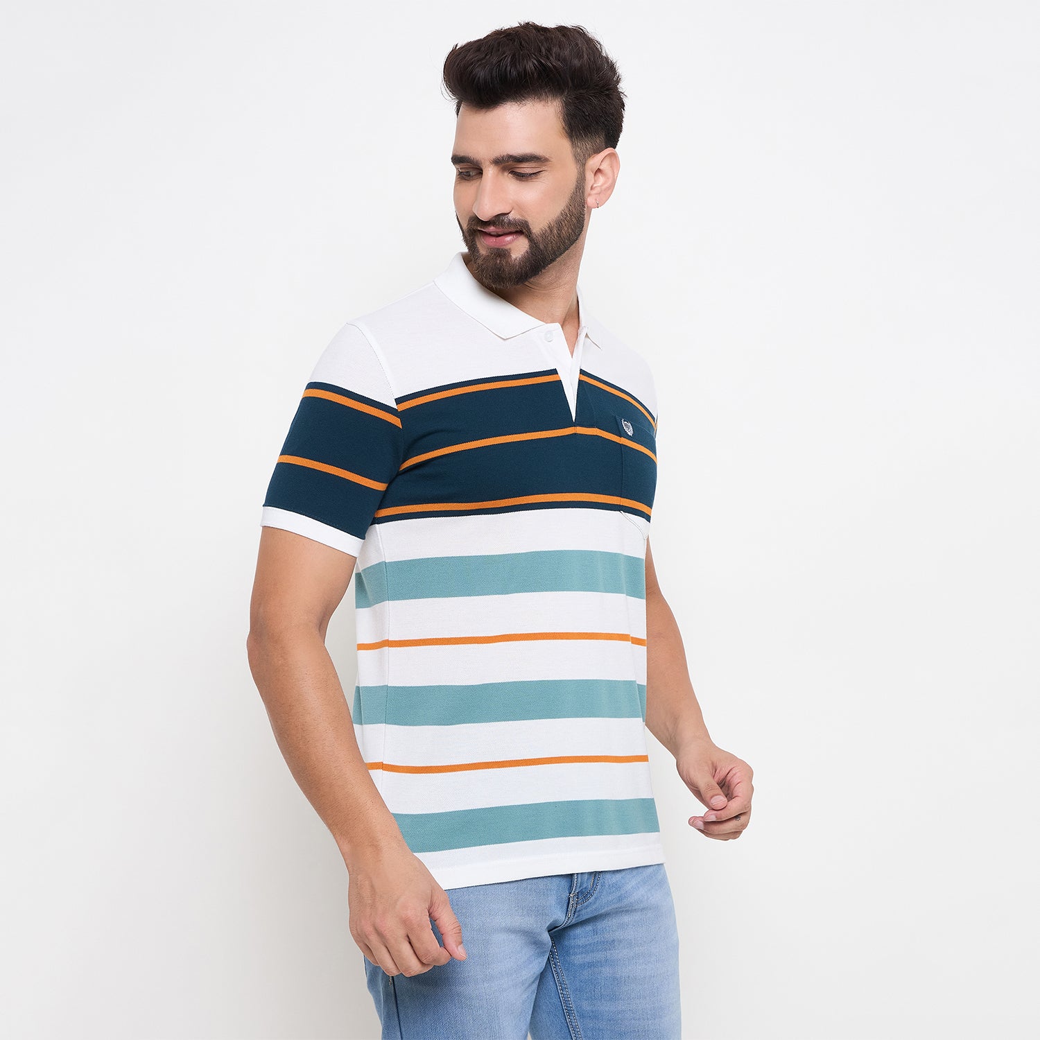 Duke Urban Men Half Sleeve Cotton T-shirt (LF7199)