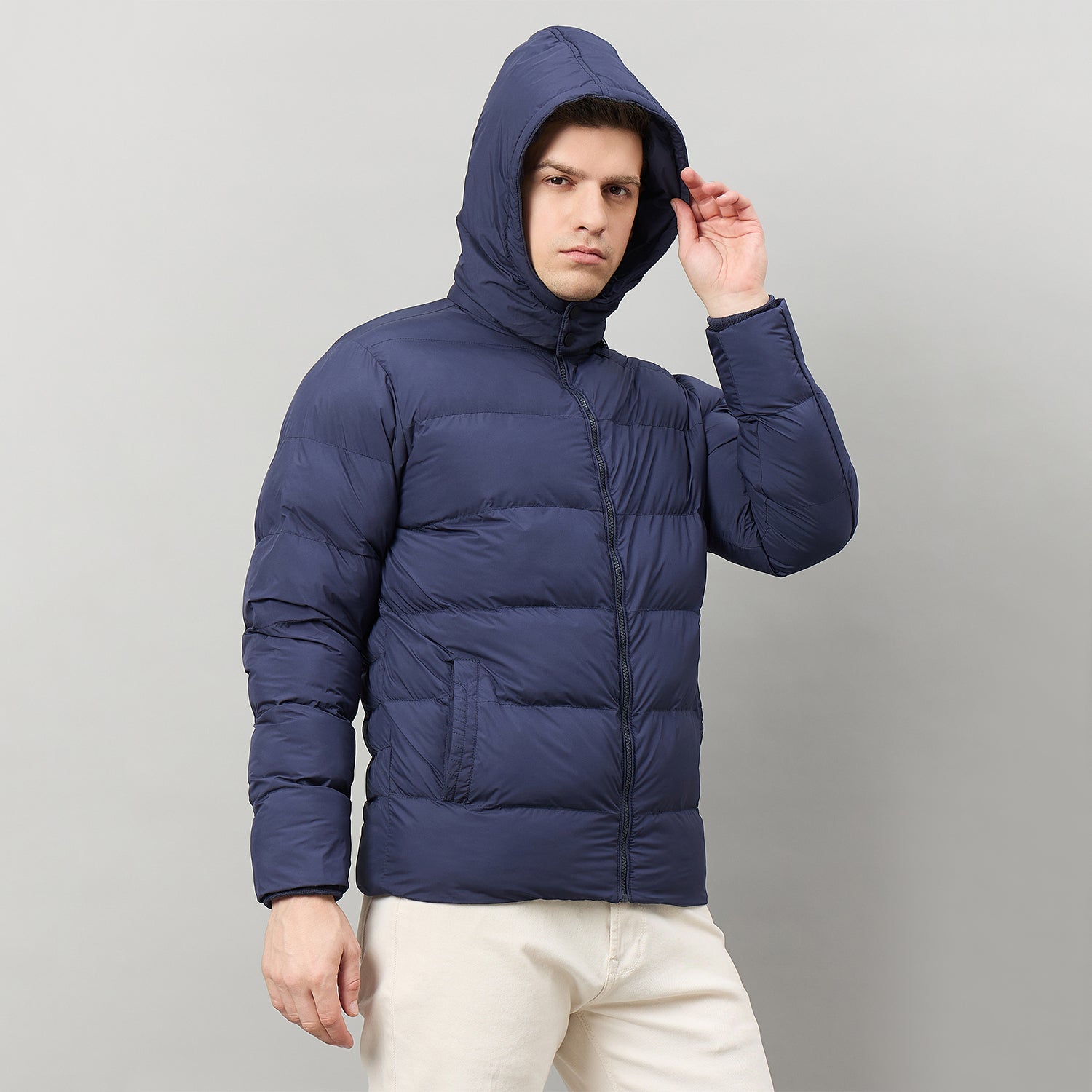 Duke Urban Men Full Sleeve Hooded Jacket (SDZ3224)