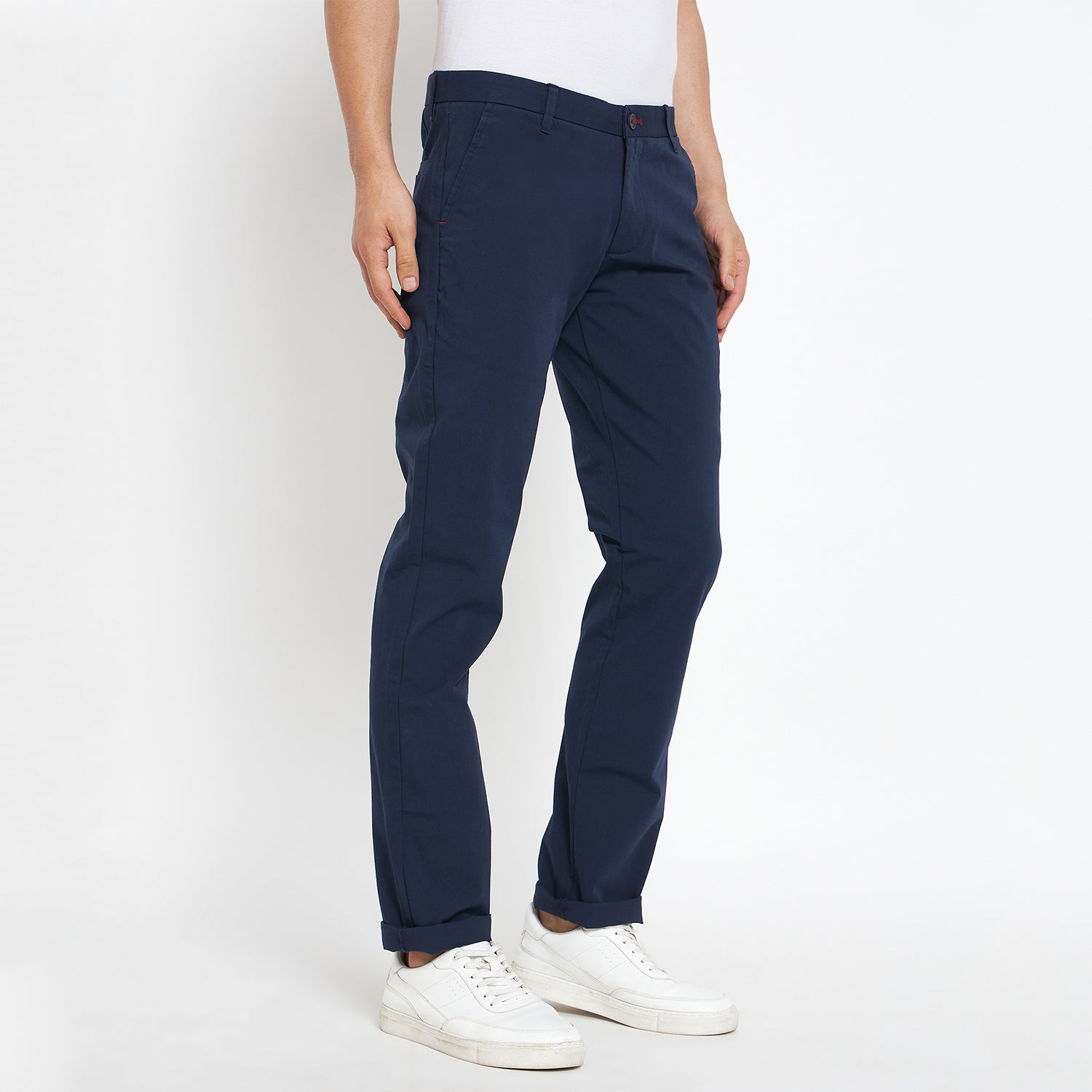 Duke Urban Men Solid Chinos Trousers (SDT4508R)