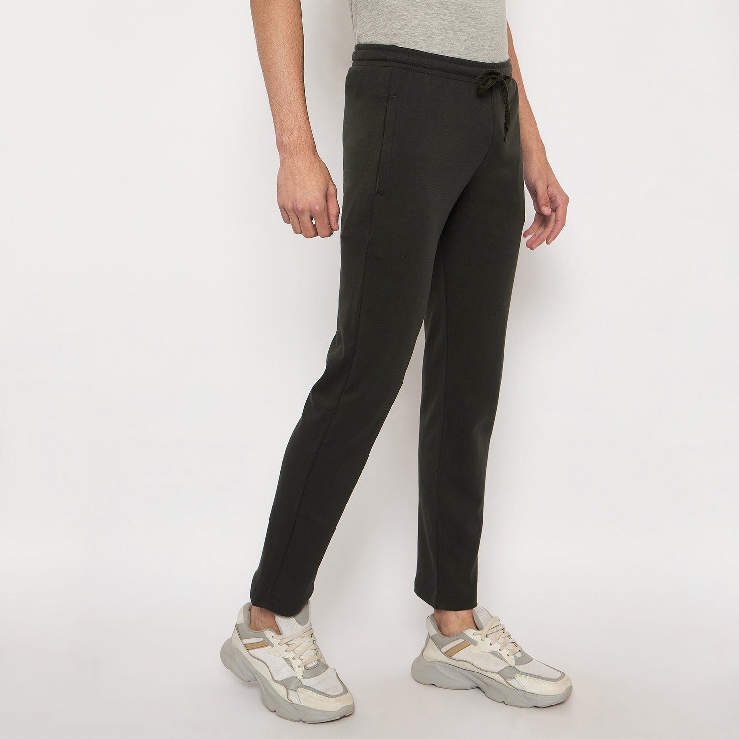 Duke Urban Men Solid Regular Track Pant (LF9000S)