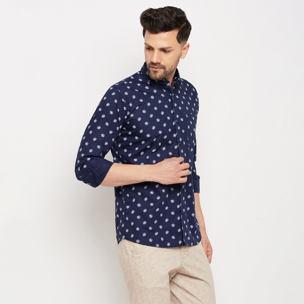 Duke Stardust Men Full Sleeve Cotton Shirt (SDO8MPR)