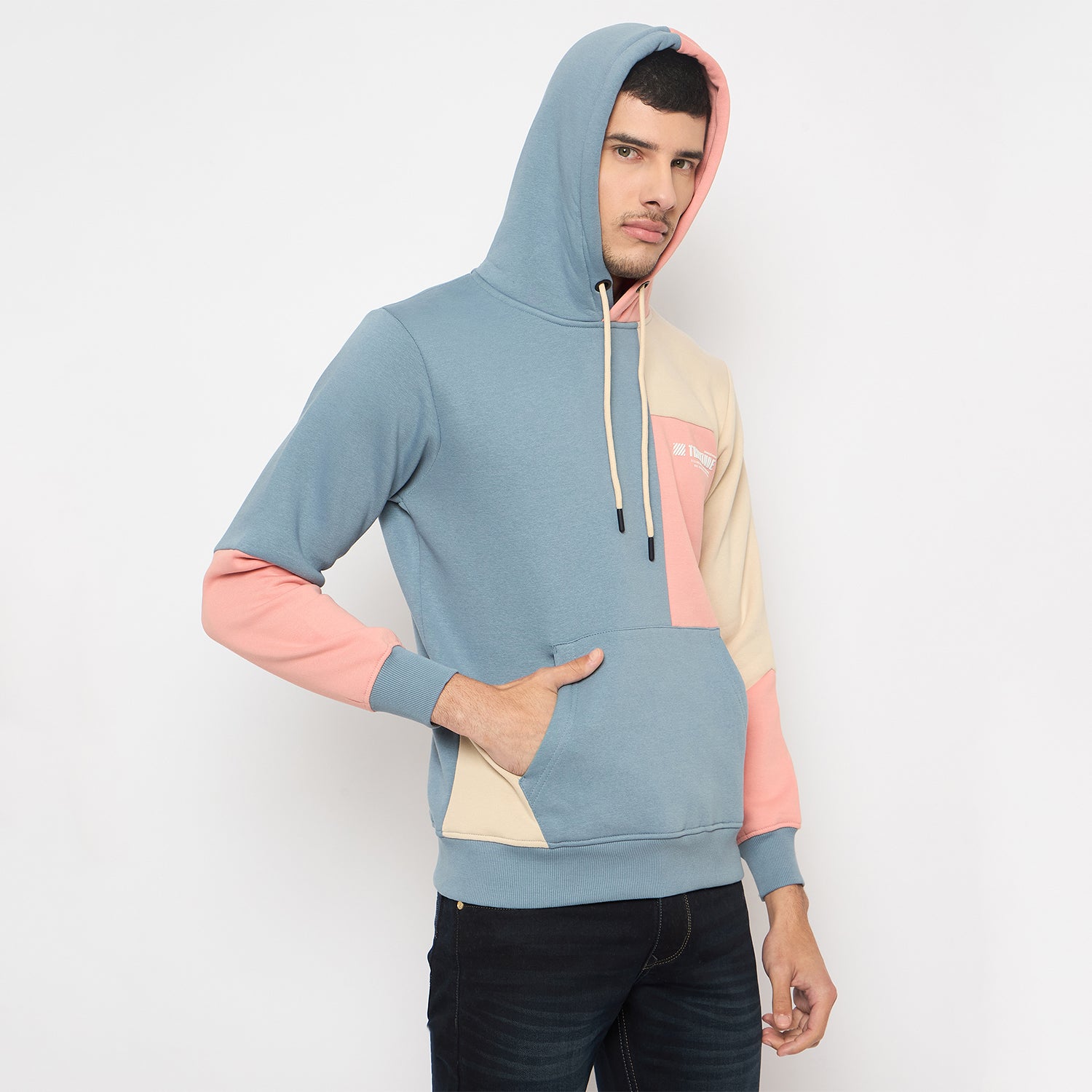 Duke Urban Men Full Sleeve Hooded Sweatshirt (LF6414)